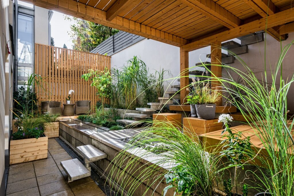 landscaping courtyards